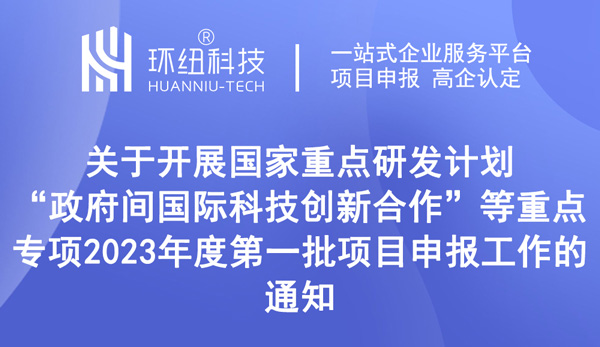 政府間國際科技創新合作