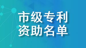 重慶市知識產權局：2021年度市級專利資助名單公示