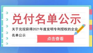 大渡口區(qū) | 2021年度發(fā)明專利授權(quán)資助名單公示