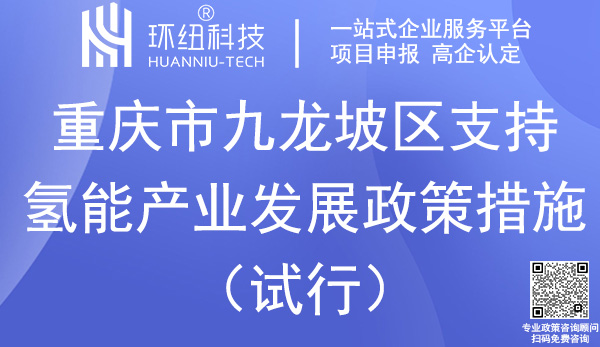 九龍坡區(qū)支持氫能產(chǎn)業(yè)發(fā)展政策措施