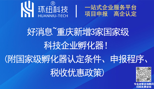 國家級科技企業孵化器申請