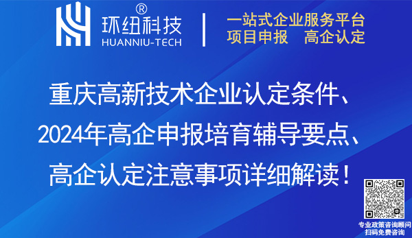 2024年高新技術企業培育