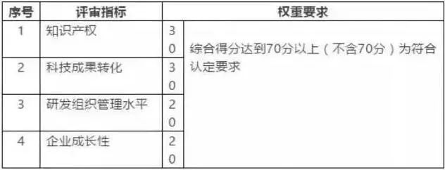 企業創新能力評分標準